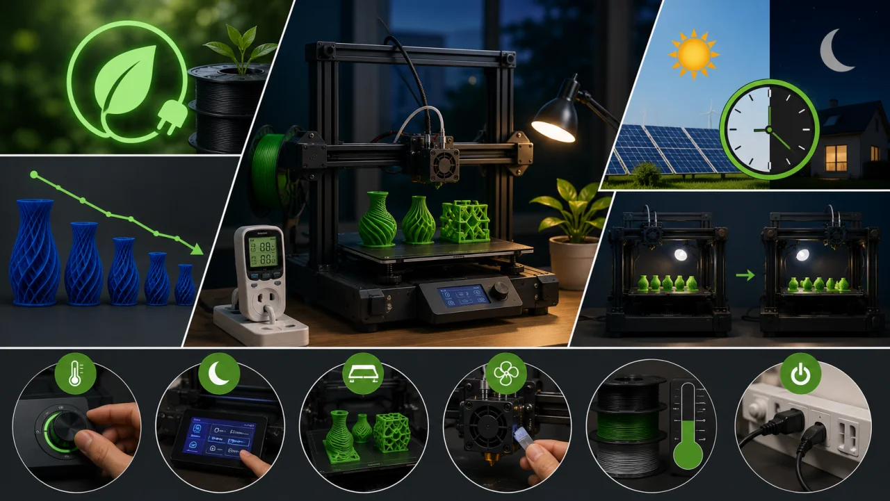 3D Baskıda Enerji Tasarrufu: Daha Az Tüketimle Daha Fazla Üretim.