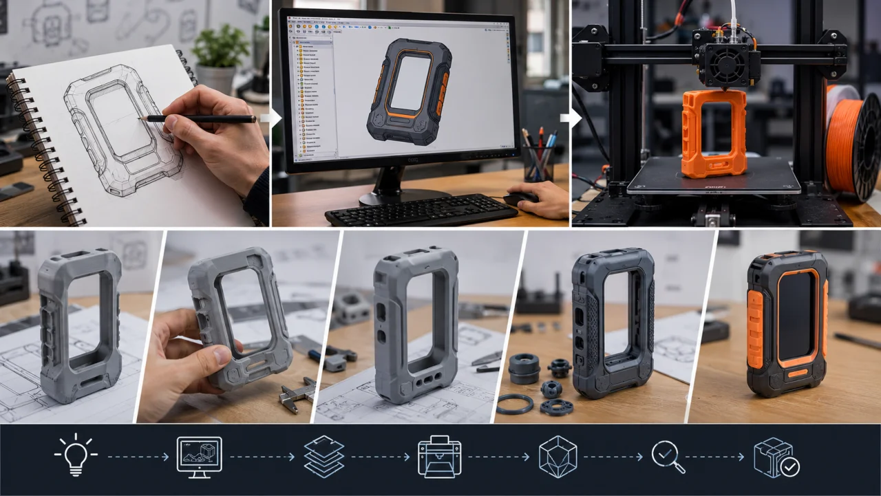 3D Baskı ile Prototip Üretim: Fikirden Ürüne Giden Yol