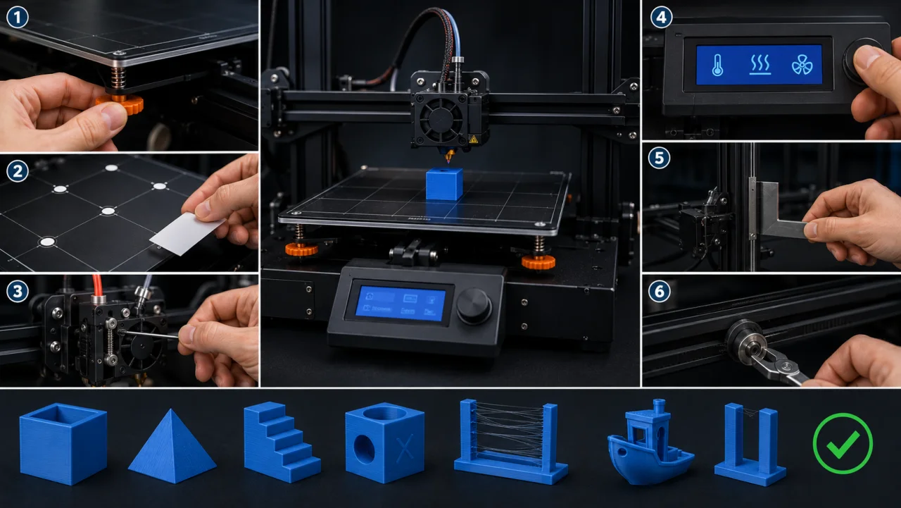 3D Yazıcı Kalibrasyon Rehberi: Mükemmel Baskı İçin Adım Adım Ayarlar