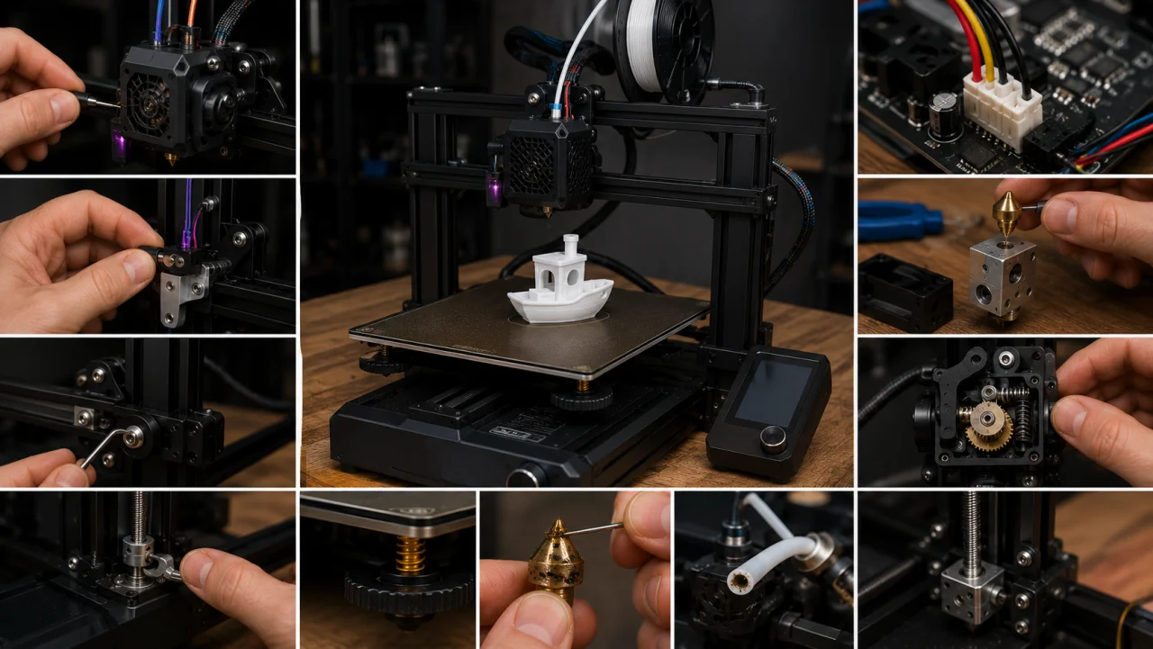 Creality Ender 3 V3 SE Arızaları ve Onarım Süreçleri