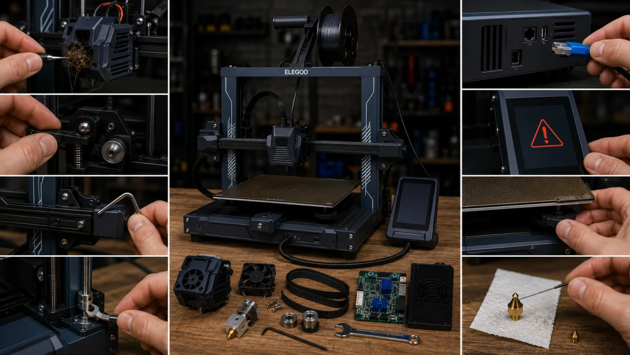 Elegoo Neptune 4 Printer Arızaları ve Onarım Süreçleri