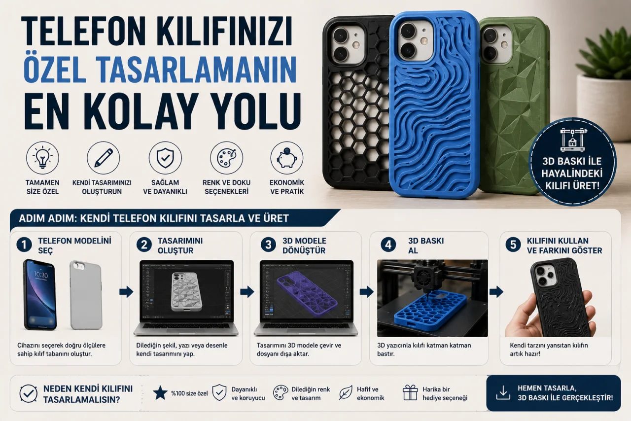 Telefon Kılıfınızı Özel Tasarlamanın En Kolay Yolu