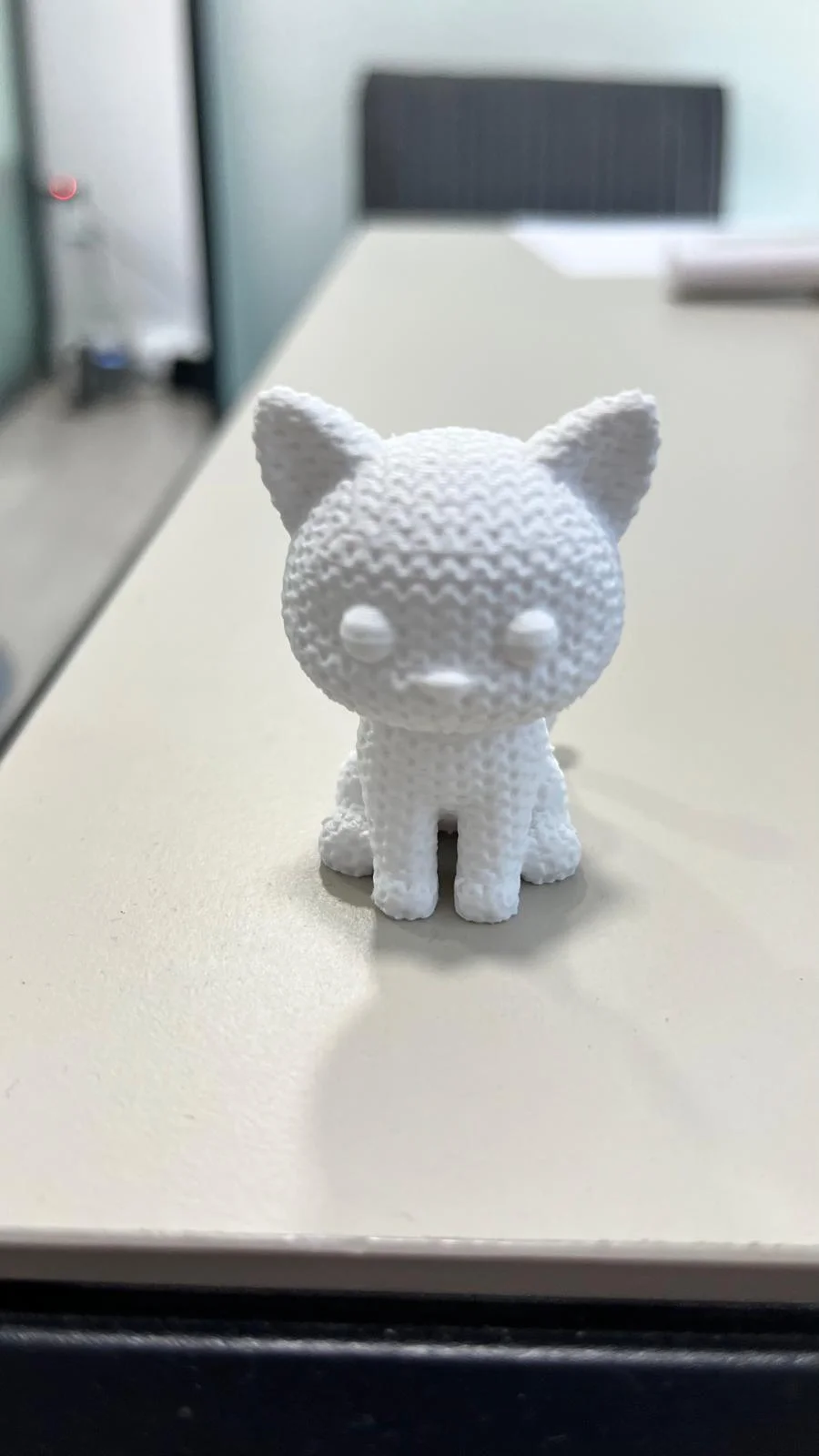 3D BASKI KEDİ FİGÜRÜ