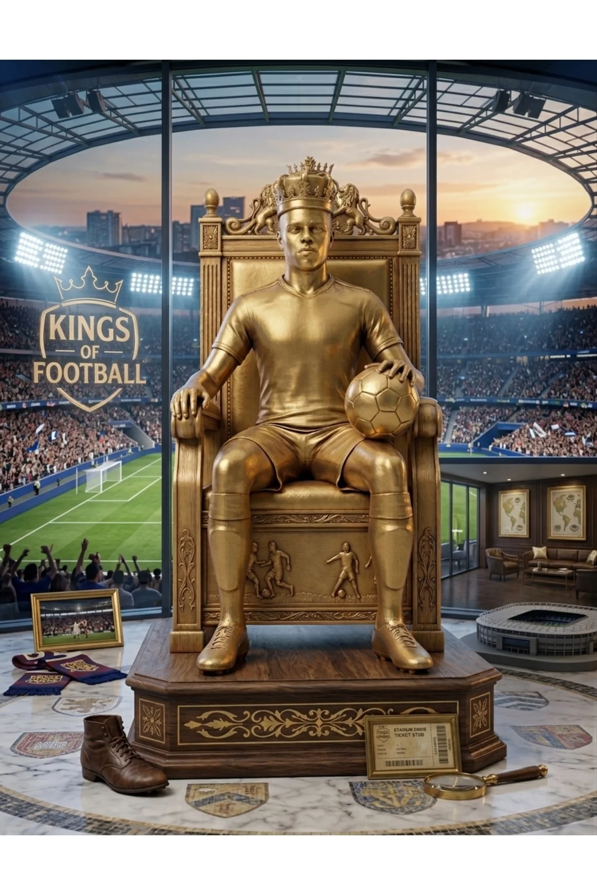 Kings Of Football | Mason Kral Futbol Figür