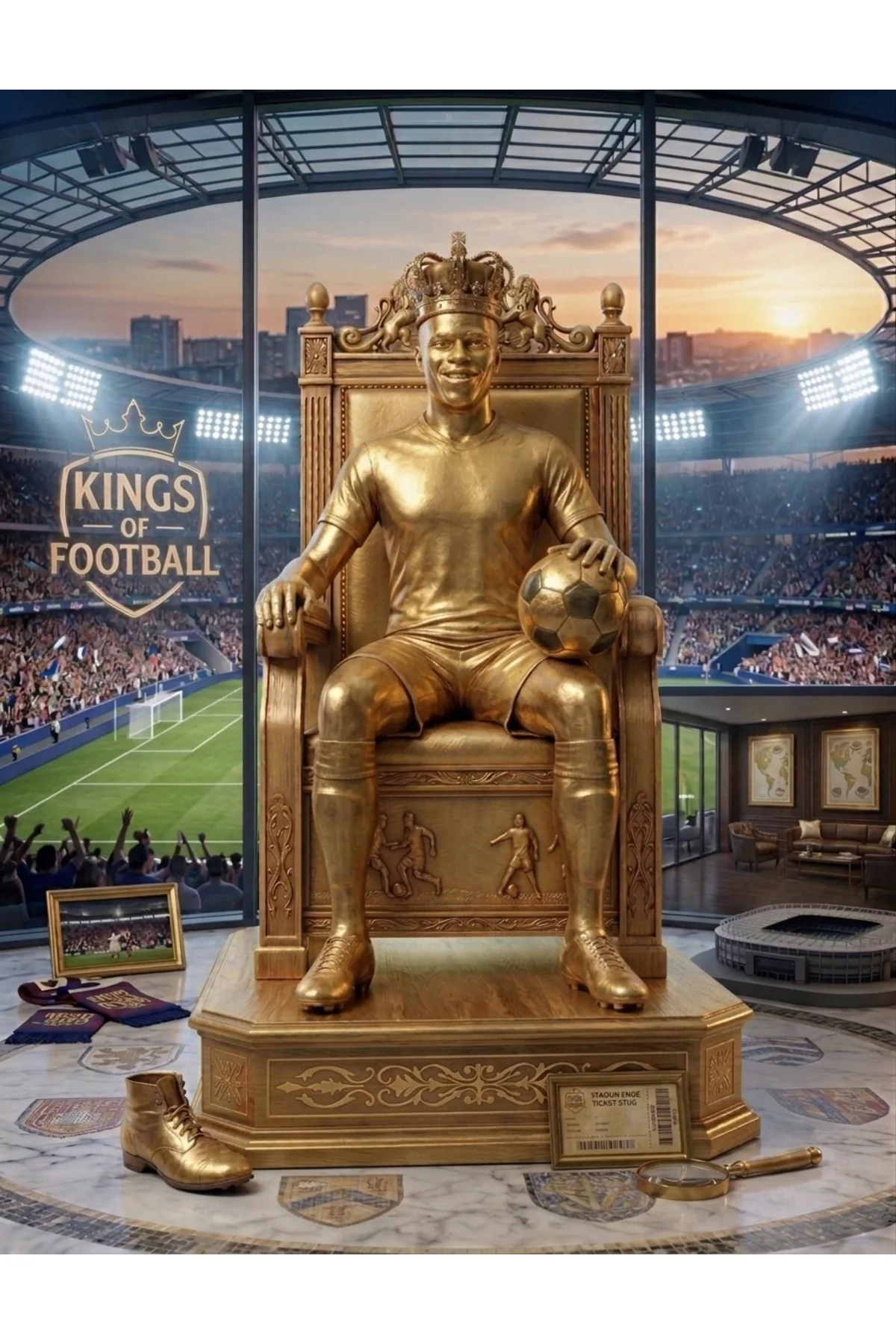 Kings Of Football | Kral Victor Futbol Figür