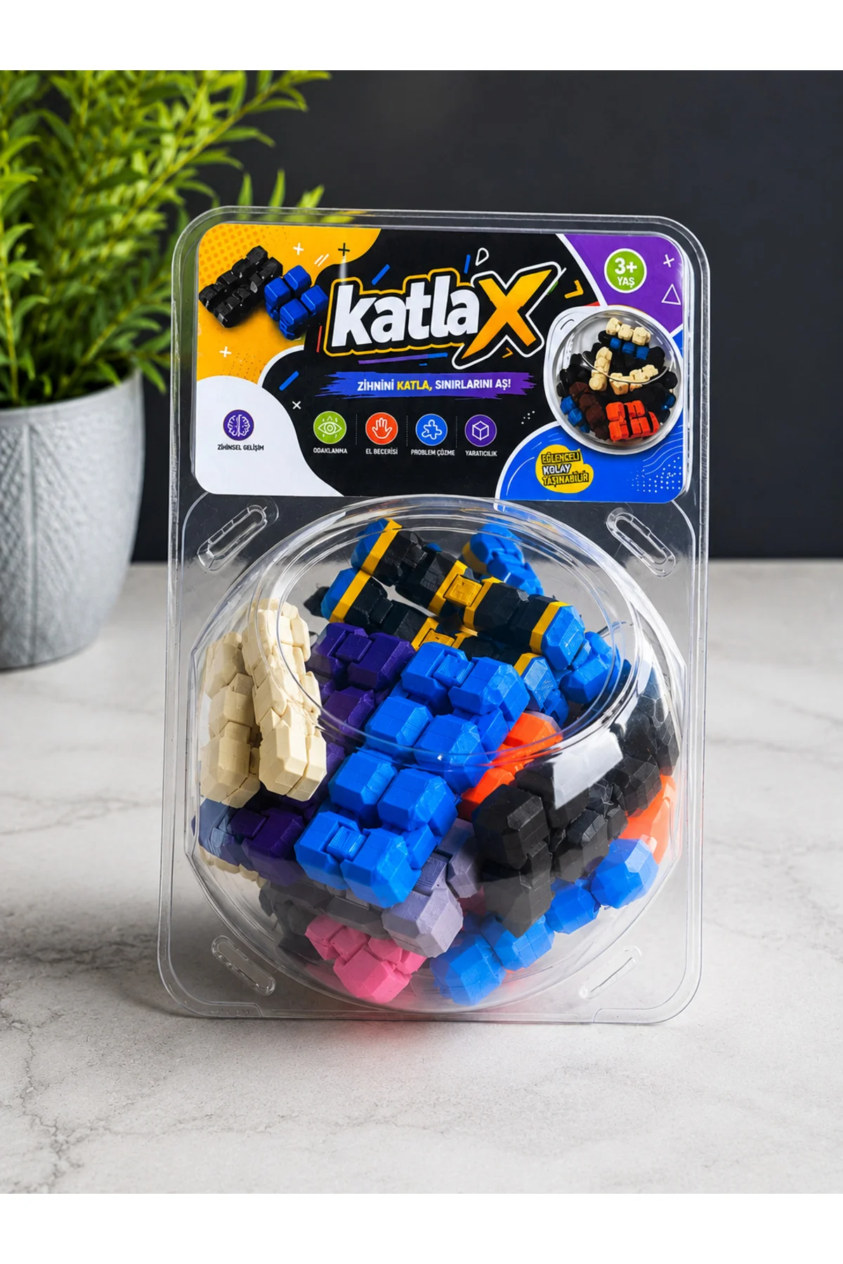 KatlaX 25'li Toplu Paket – Eğitici ve Eğlenceli Katlama Oyuncağı