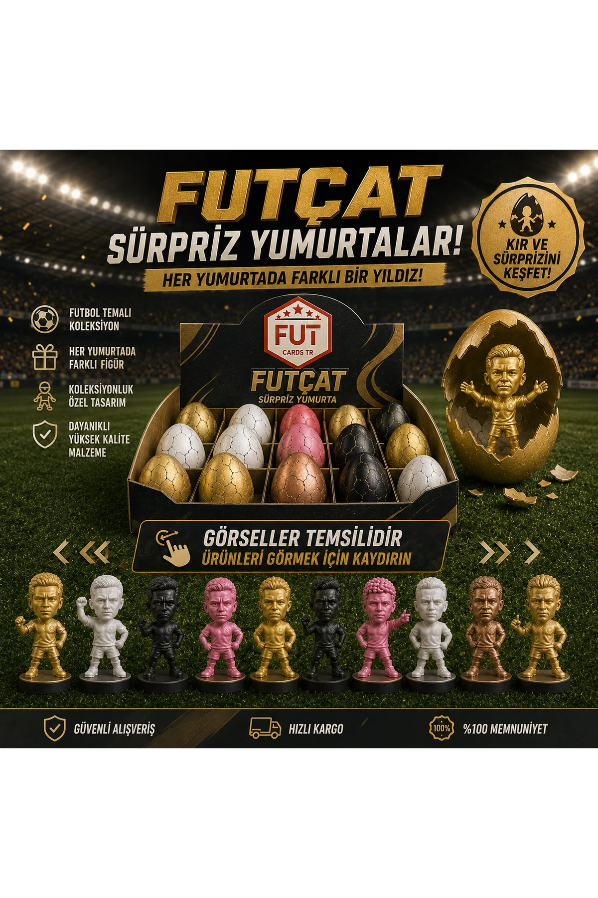 FutÇat – Sürpriz Futbolcu Yumurtası