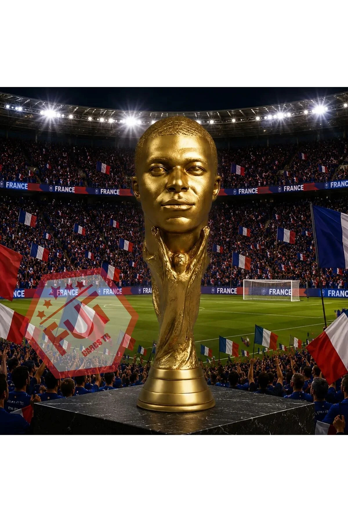 Mbappe Dünya Kupası Özel Tasarım 20 Cm