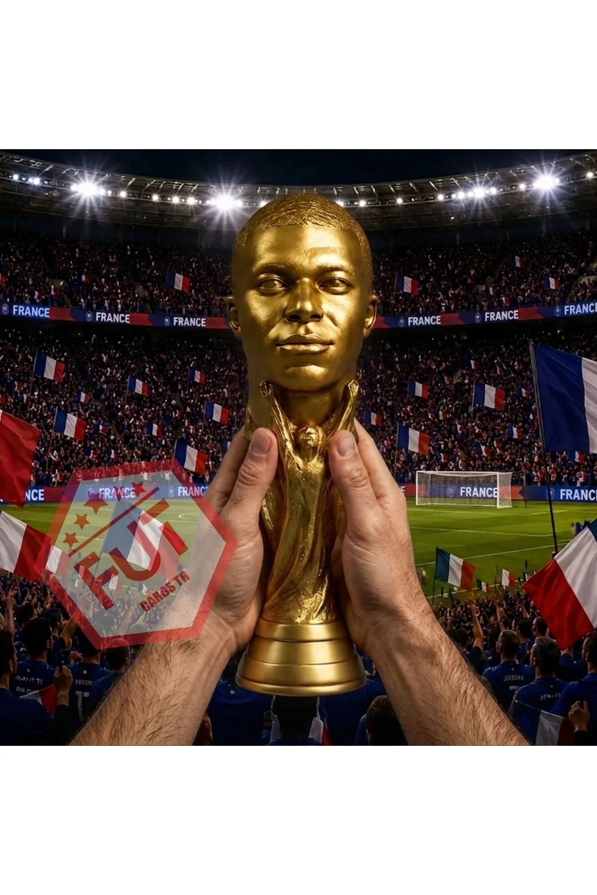 Mbappe Dünya Kupası Özel Tasarım 20 Cm
