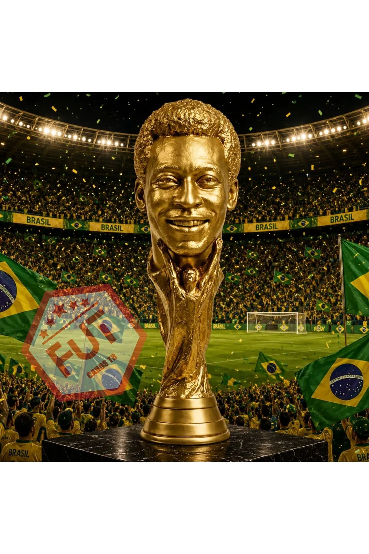 Pele Dünya Kupası Özel Tasarım 20 Cm