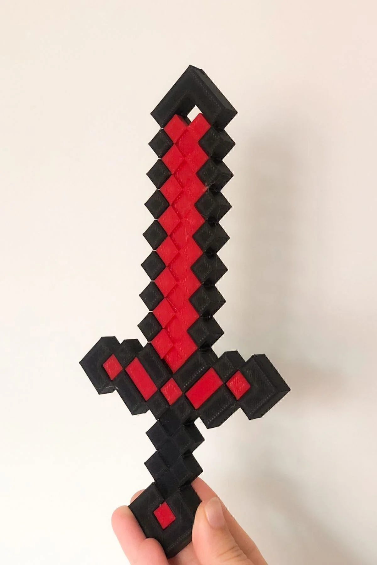 Bursa3dfilament Minecraft Kızıl Taş Kılıç 25 Cm/Redstone Sword 25 Cm