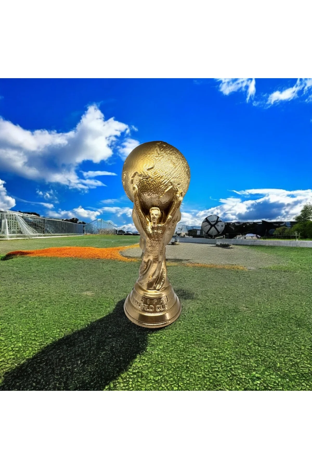 20 Cm Boyut Gold Kaplama Dünya Kupası